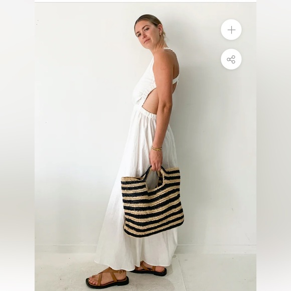 SIR Alena Maxi Dress Ivory Size 3 (AU12) - Picture 3 of 8